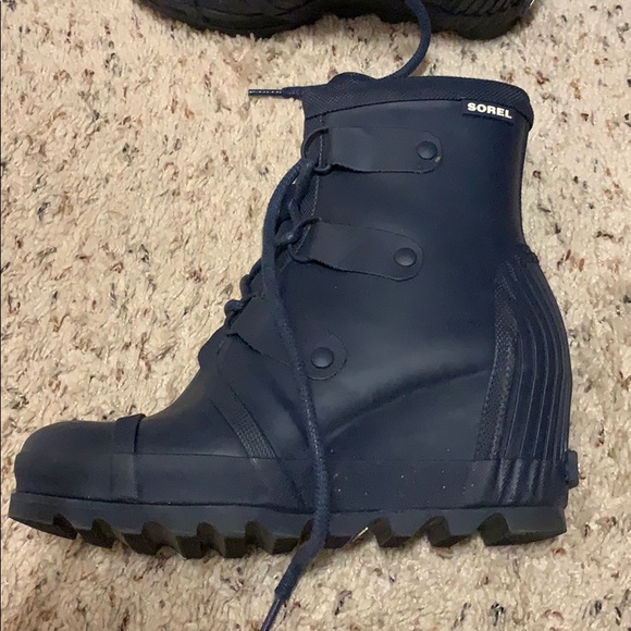 Sorel Shoes - Sorel Joan of Arctic wedge rain boots